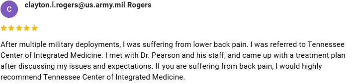 Physical Therapy Clarksville TN Clayton Rogers Testimonial