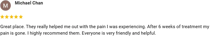 Physical Therapy Clarksville TN Michael Chan Testimonial